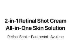 The Vita-A Retinal Shot Tightening Dual Cream