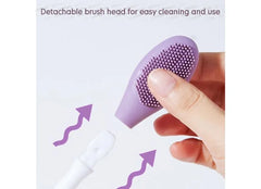 Dual Head Silicone Face Cleaning Brush