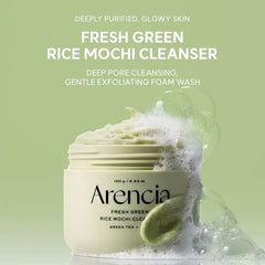 Fresh Green Rice Mochi Cleanser 2pcs Bundle Set