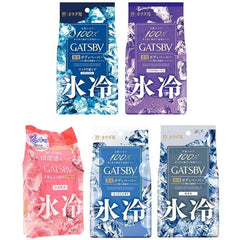 Gatsby Ice Type Deodorant Body Wipes 5pcs Bundle Set