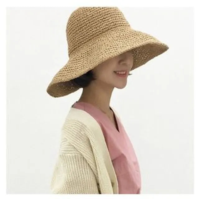Straw Bucket Hat
