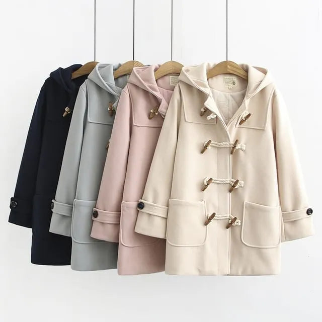 Hooded Toggle Coat