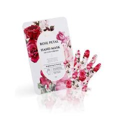 Rose Petal Satin Hand Mask