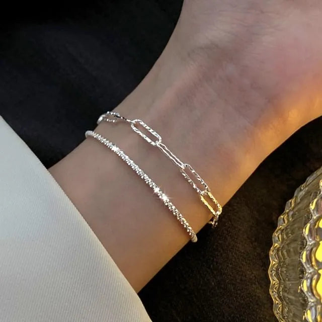 Sterling Silver Bracelet (various designs)