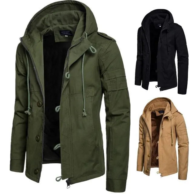 Hood Trench Jacket