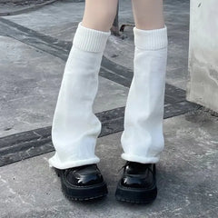 Flared Knit Leg Warmers (Various Designs)