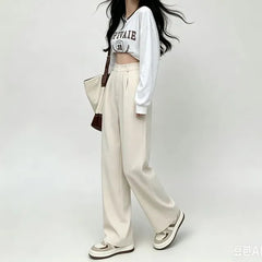 High Waist Wide Leg Dress Pants