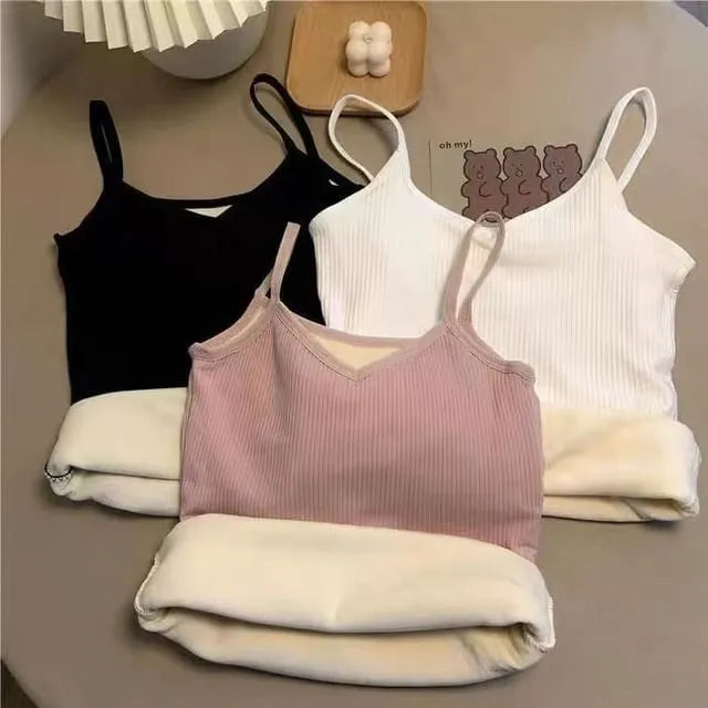 Fleece Lined Camisole Top