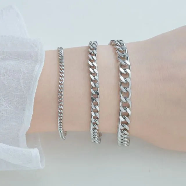 Chunky Chain Stainless Steel Bracelet