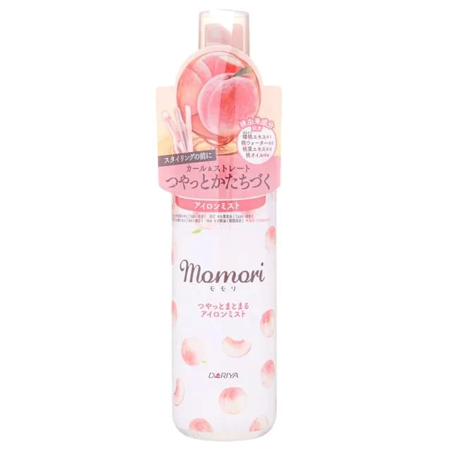 Momori Peach Glossy Iron Hair Mist