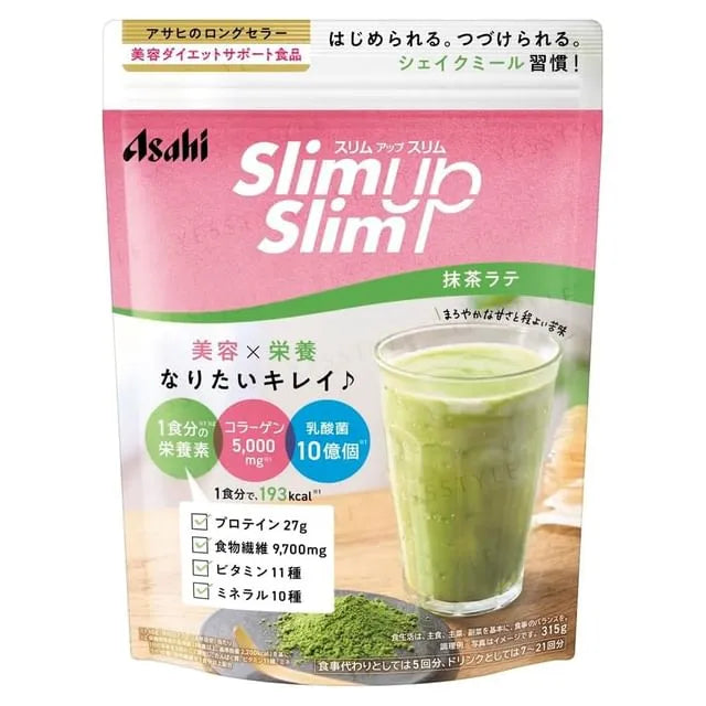 Slim Up Slim Enzyme + Superfood Shake Green Tea Latte