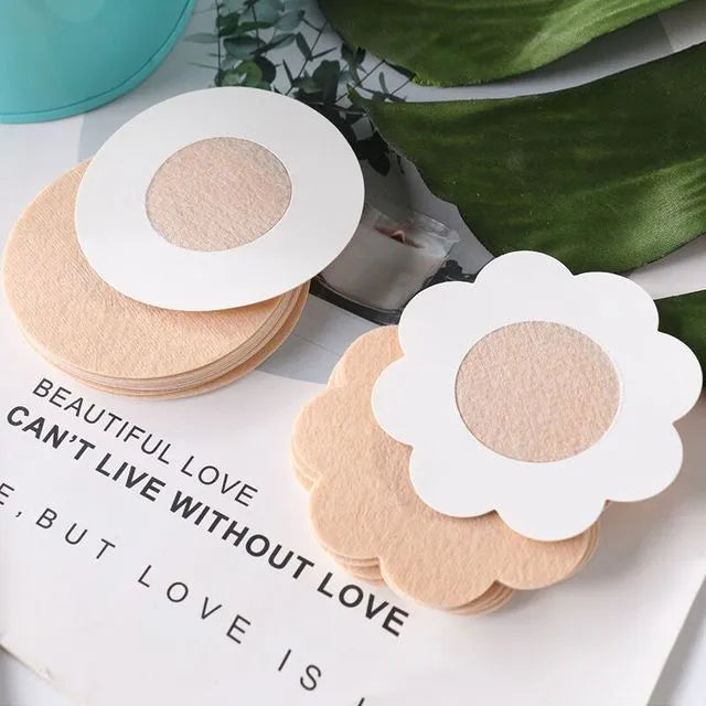 Disposable Plain Nipple Sticker Nipple Cover Set (Various Designs)