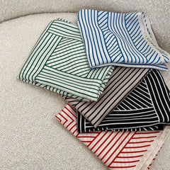 Striped Square Scarf