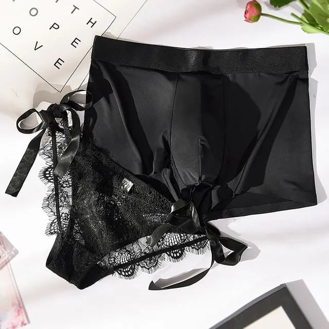 Couple Matching Set: Boxer Briefs + Panty