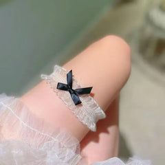 Ribbon Lace Garter / Bracelet