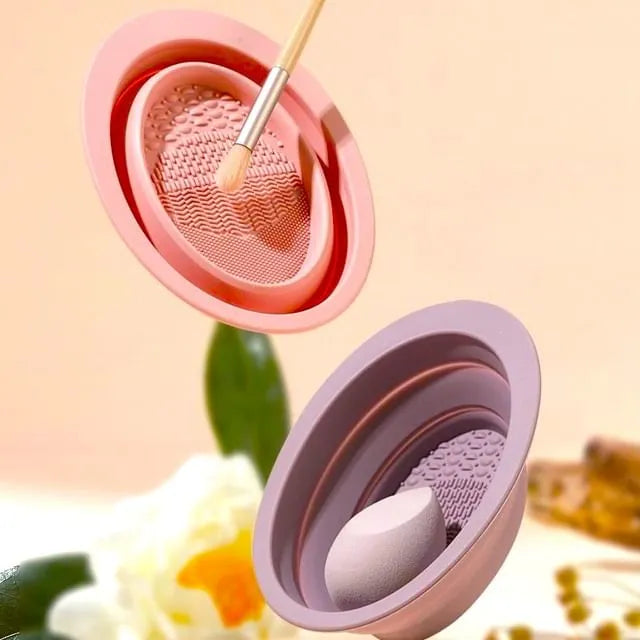 Makeup Brush Cleaning Bowl