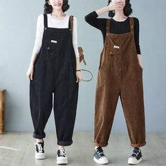 Corduroy Loose Fit Jumpsuit