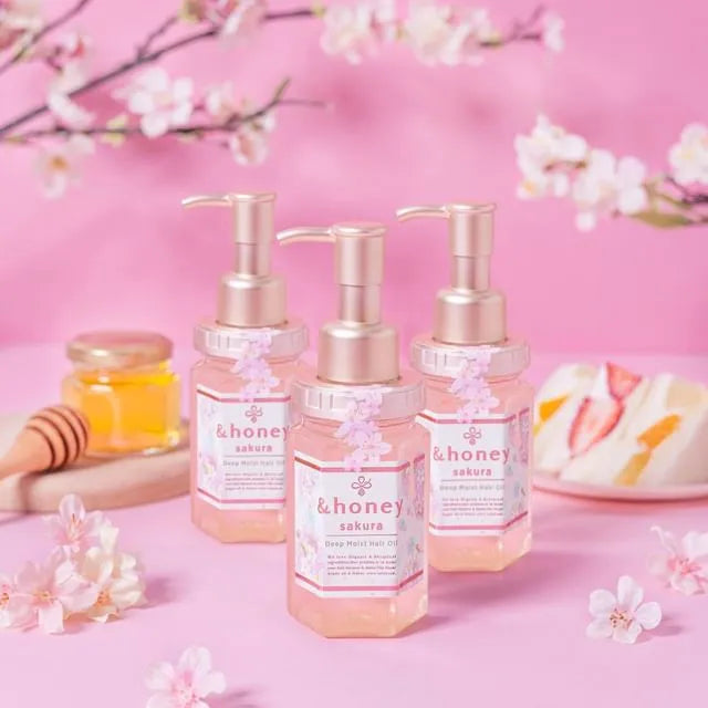 &honey Deep Moist Sakura Hair Oil 3.0