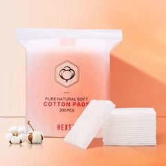 Pure Natural Soft Cotton Pads 200pcs