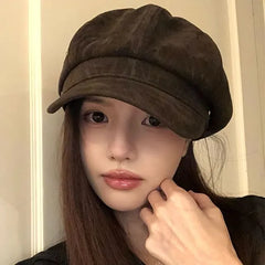 Plain Newsboy Cap