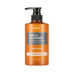 Honey & Macadamia Pure Natural Moisturizing Refreshing Body Wash - 7 Types