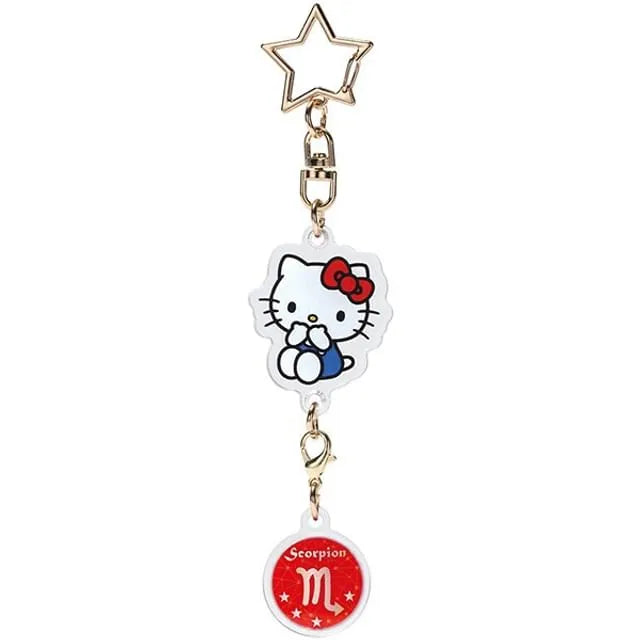Sanrio Hello Kitty Acrylic Zodiac Sign Bag Charm (Scorpion)