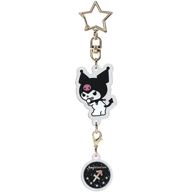 Sanrio Kuromi Acrylic Zodiac Sign Bag Charm (Sagittarius)