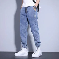 High Waist Jogger Jeans