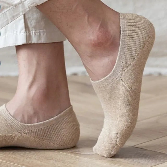 Plain No Show Socks