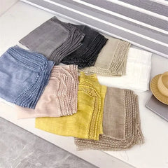 Plain Square Scarf