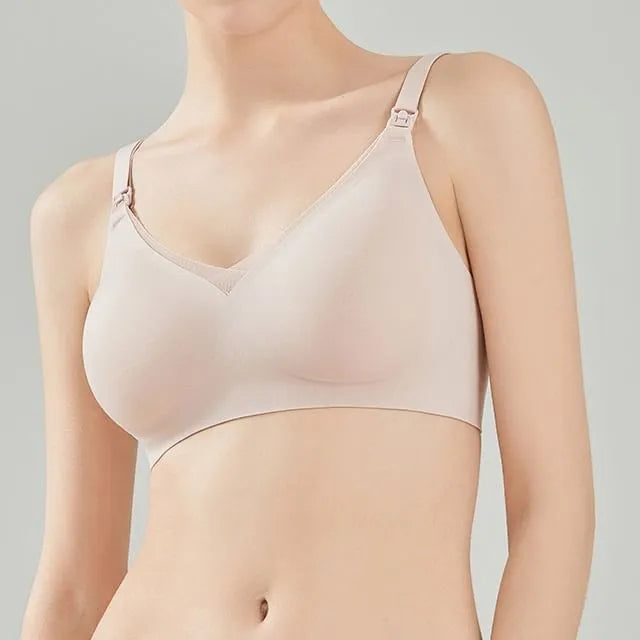 Maternity Plain Seamless Bra