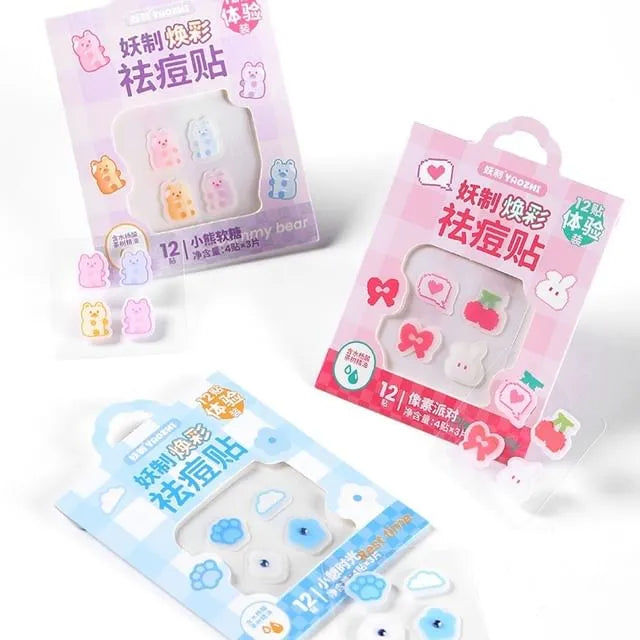 Cute Radiance Acne Pimple Patch (Trial Size)  - 12 Types