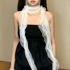 Lace Narrow Scarf