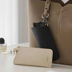 Faux Leather Sunglasses Case