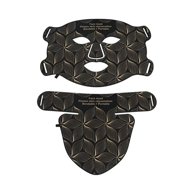 USB Rechargeable LED Light Therapy Face Mask / Neck Mask / Set
