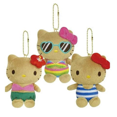Sanrio Hello Kitty Sunburn Series Plush Toy Bag Charm
