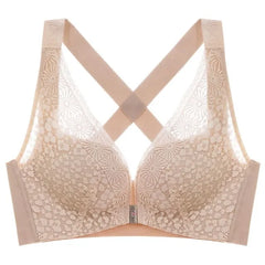 [90A - 120E] Plus Size Lace Bra Top