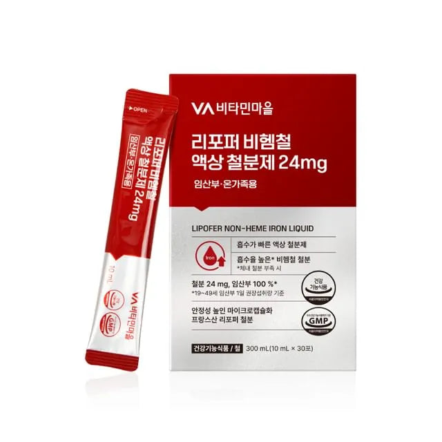 Lipofer Non-Heme Iron Liquid 24mg