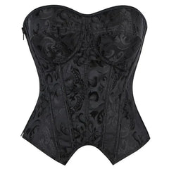 Jacquard Tube Corset Top