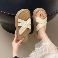 Platform Slide Sandals