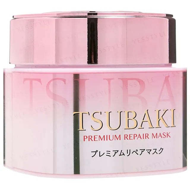 Tsubaki Premium Repair Mask Pink Camellia Japan Edition
