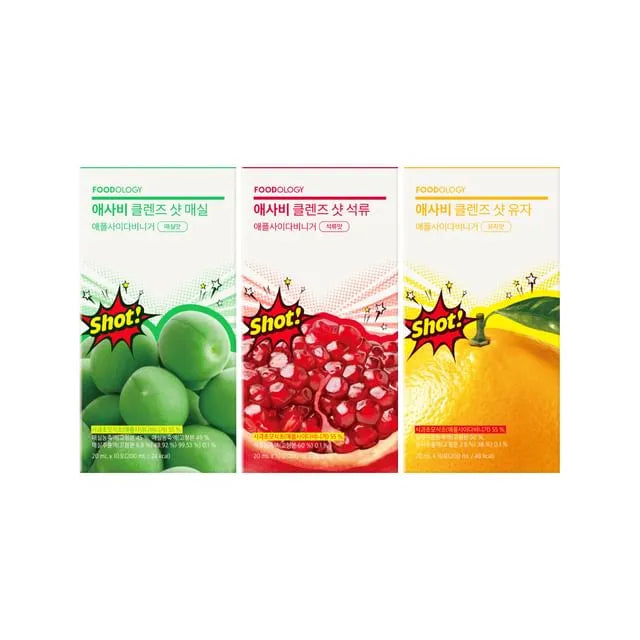 ACV Cleanse Shot - 3 Types