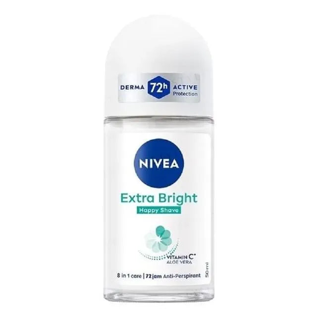 Extra Bright Happy Shave Vitamin C & Aloe Vera Deodorant Roll On