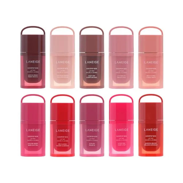 Juicepop Box Lip Tint - 10 Colors