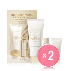 Rice Whip Facial Cleanser Set 2pcs Bundle Set
