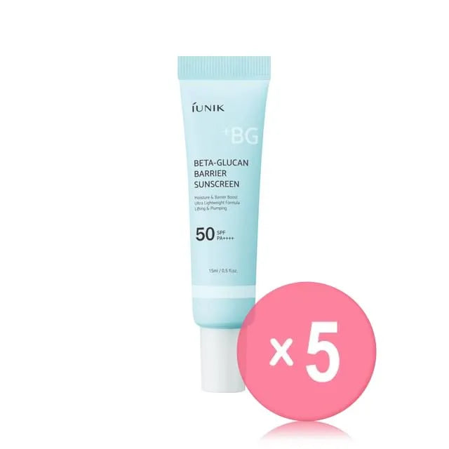 Beta-Glucan Barrier Sunscreen Mini 5pcs Bundle Set