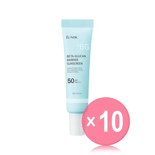 Beta-Glucan Barrier Sunscreen Mini 10pcs Bundle Set