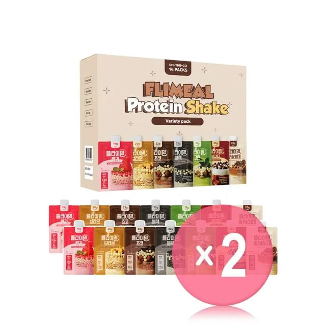 FLIMEAL Protein Shake Variety Pack 2pcs Bundle Set