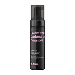 i want the darkest tan possible - self tan mousse