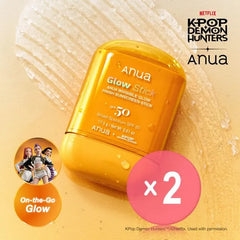 Kpop Demon Hunters Invisible Glow Finish Sunscreen Stick 2pcs Bundle Set